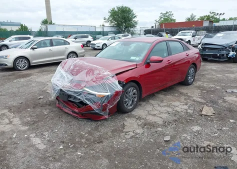 2024 Hyundai Elantra Sel from USA, damaged, VIN KMHLM4DG1RU760889